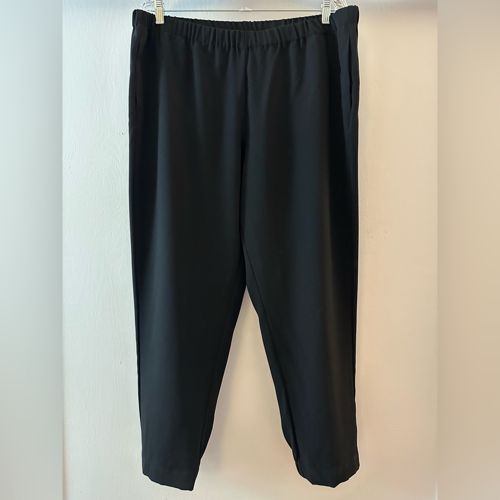 Women’s RACHEL Rachel Roy Dressy Jogger Black Pants.
